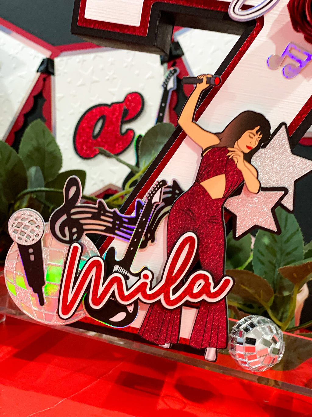 Large Selena 3D Letter or Number with Namer