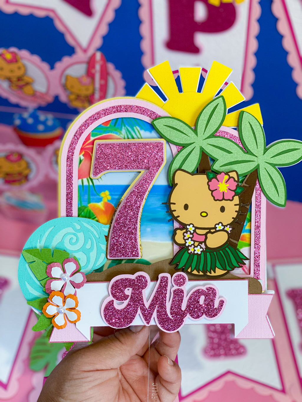 Hello Kitty Cake Topper