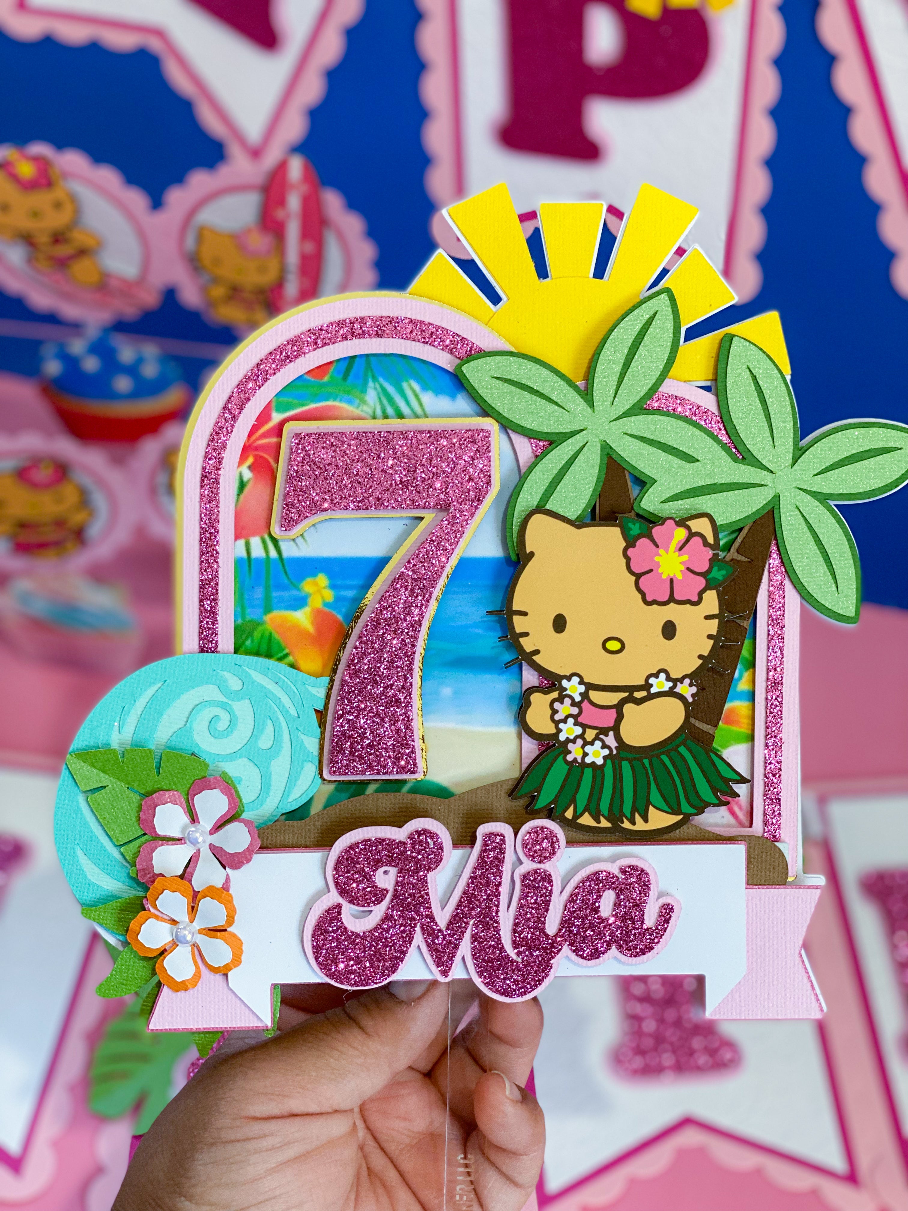 Hello Kitty Cake Topper