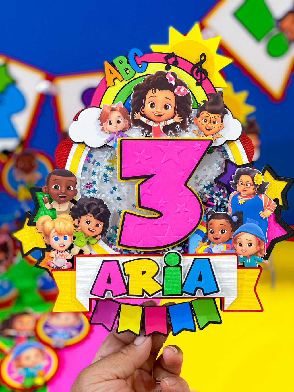 Kindergarten: The Musical Cake Topper